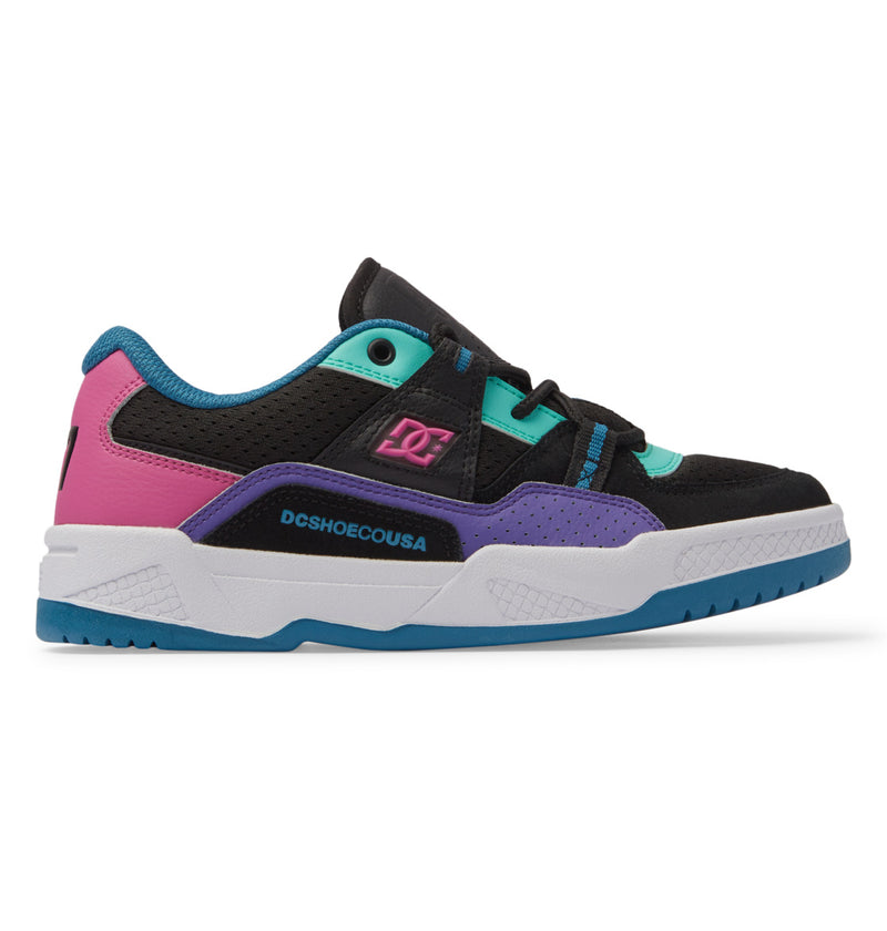 Load image into Gallery viewer, DC Women&#39;s Construct Shoes Black/Multi/White ADJS100172-KMW
