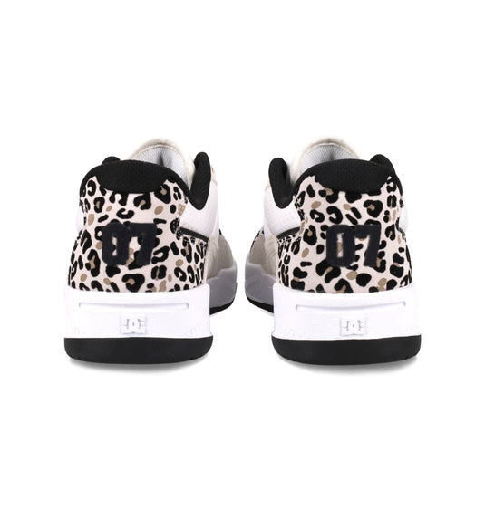 DC Women's Construct Leather Shoes Leopard Print ADJS100172-LEP