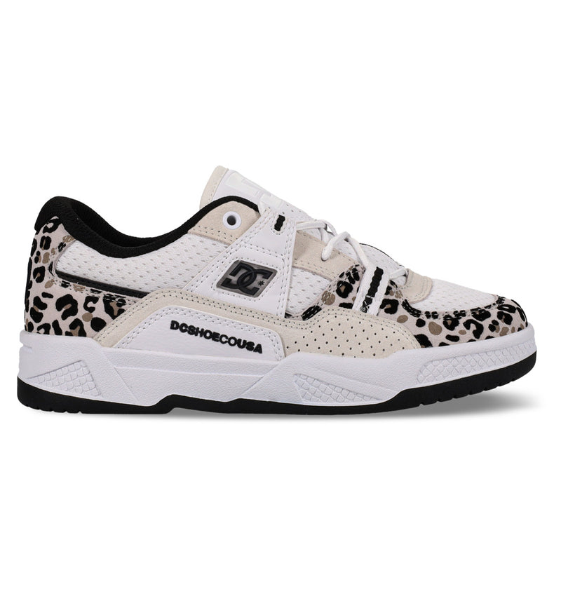 Load image into Gallery viewer, DC Women&#39;s Construct Leather Shoes Leopard Print ADJS100172-LEP
