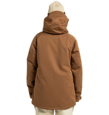 Load image into Gallery viewer, DC Women's Paramount Technical Snow Jacket Toffee ADJTJ03049-CQF0
