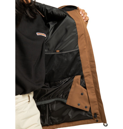 Load image into Gallery viewer, DC Women's Paramount Technical Snow Jacket Toffee ADJTJ03049-CQF0
