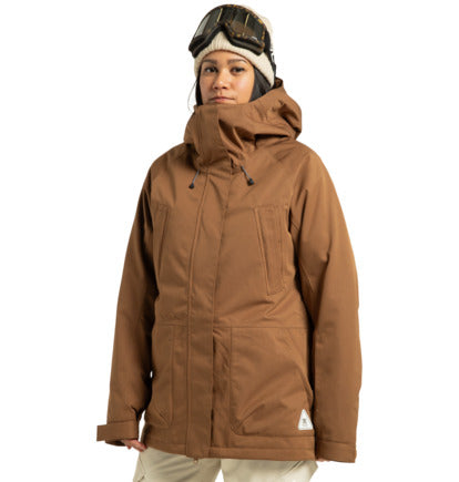DC Women's Paramount Technical Snow Jacket Toffee ADJTJ03049-CQF0