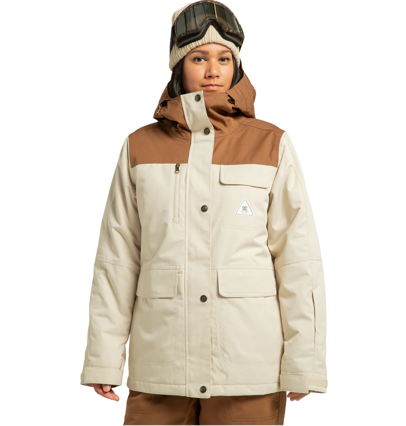 Load image into Gallery viewer, DC Women's Liberate Insulated Jacket Oatmeal ADJTJ03051-TFL0
