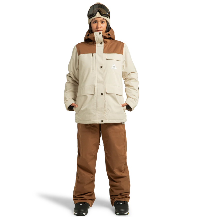 Load image into Gallery viewer, DC Women's Liberate Insulated Jacket Oatmeal ADJTJ03051-TFL0
