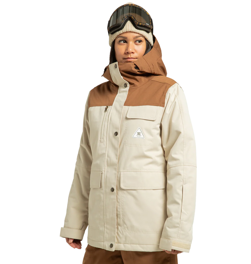 Load image into Gallery viewer, DC Women's Liberate Insulated Jacket Oatmeal ADJTJ03051-TFL0

