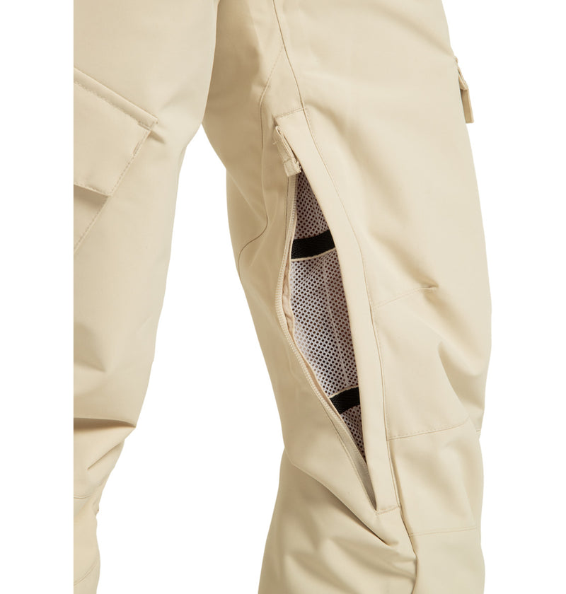 Load image into Gallery viewer, DC Women&#39;s Nonchalant - Technical Snow Pants Oatmeal ADJTP03023-TFL0
