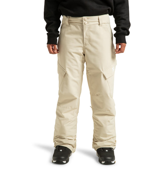 DC Women's Nonchalant - Technical Snow Pants Oatmeal ADJTP03023-TFL0
