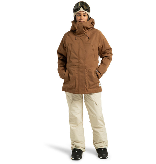 DC Women's Nonchalant - Technical Snow Pants Oatmeal ADJTP03023-TFL0