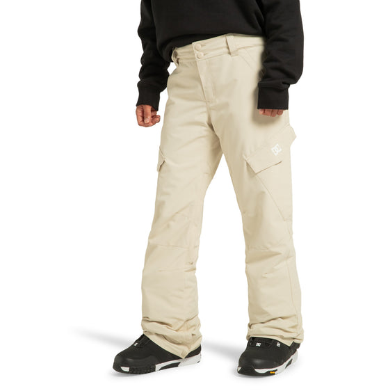 DC Women's Nonchalant - Technical Snow Pants Oatmeal ADJTP03023-TFL0