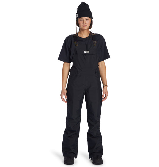 DC Women's Valiant Snow Bib Pants Black ADJTP03030-KVJ0