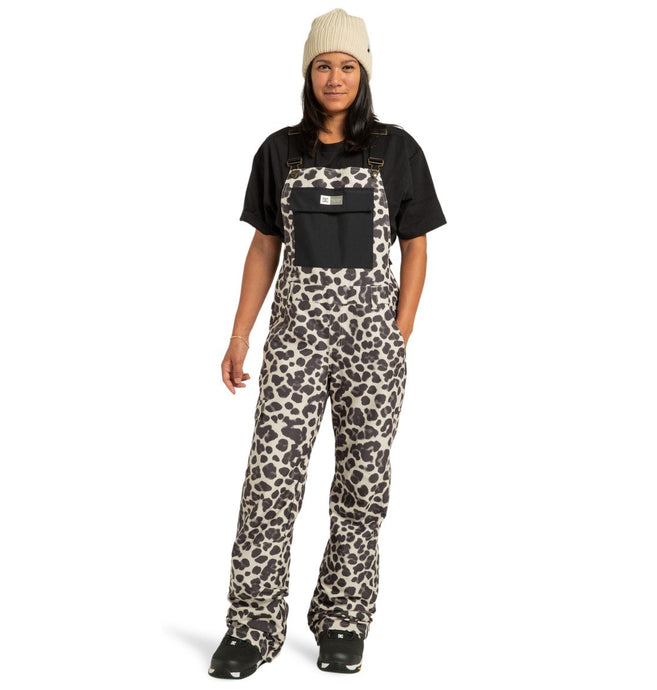 DC Women's Valiant Snow Bib Pants Snow Cat ADJTP03030-TFL4