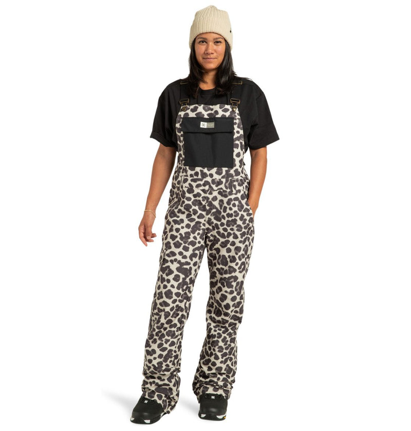 Load image into Gallery viewer, DC Women&#39;s Valiant Snow Bib Pants Snow Cat ADJTP03030-TFL4
