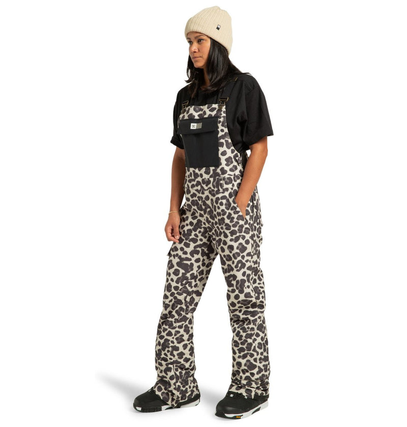 Load image into Gallery viewer, DC Women&#39;s Valiant Snow Bib Pants Snow Cat ADJTP03030-TFL4
