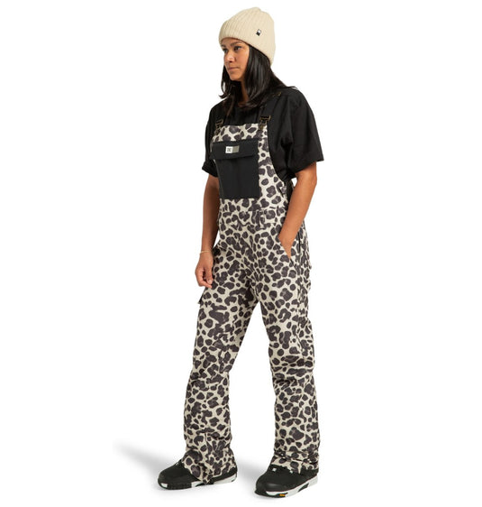 DC Women's Valiant Snow Bib Pants Snow Cat ADJTP03030-TFL4