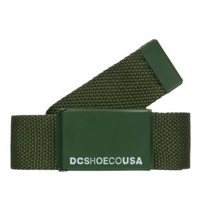 DC Men's Web Belt Bronze Green ADYAA03130_GQQ0
