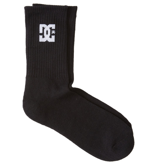DC Men's Crew (5 Pairs) Socks Black ADYAA03190-KVJ0