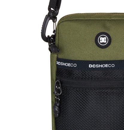 Load image into Gallery viewer, DC Men&#39;s Starcher Shoulder Bag Bronze Green ADYBA03056_GQQ0
