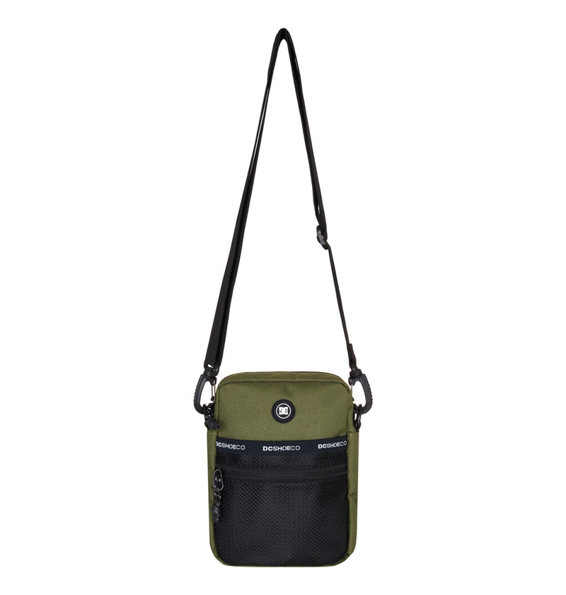 Load image into Gallery viewer, DC Men&#39;s Starcher Shoulder Bag Bronze Green ADYBA03056_GQQ0

