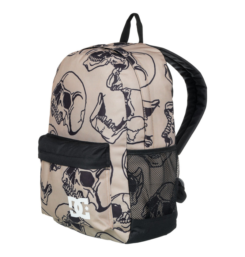 Load image into Gallery viewer, DC Men&#39;s Backsider Seasonal Backpack Crockery Skully Print ADYBP03101_XKCC
