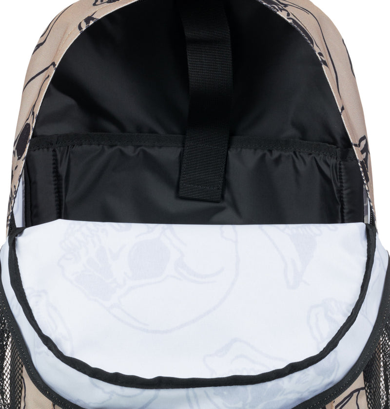 Load image into Gallery viewer, DC Men&#39;s Backsider Seasonal Backpack Crockery Skully Print ADYBP03101_XKCC
