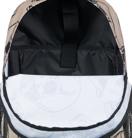 DC Men's Backsider Seasonal Backpack Crockery Skully Print ADYBP03101_XKCC