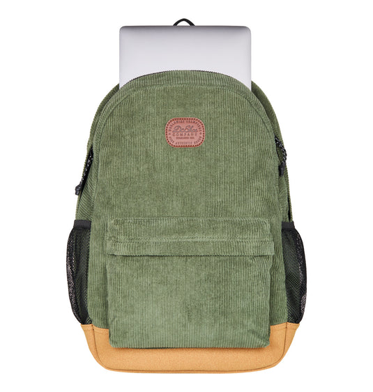 DC Men's Backsider Cord Backpack Bronze Green ADYBP03110_GQQ0