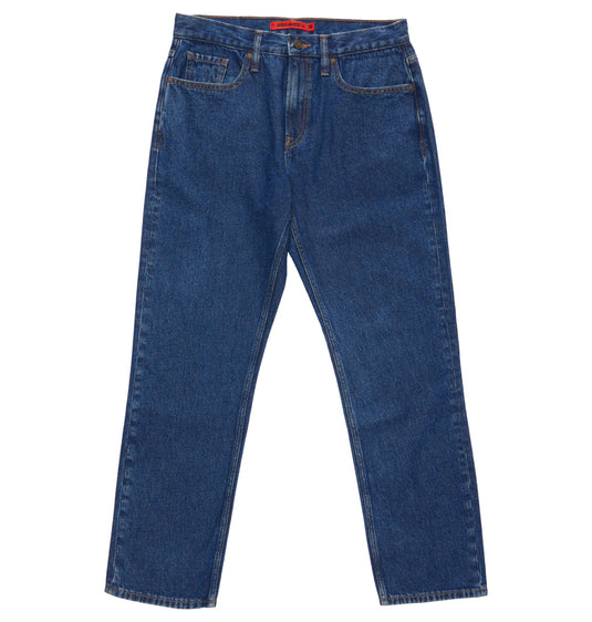 DC Mens' Worker Relaxed Fit Jeans Indigo Dark ADYDP03069-BSNW