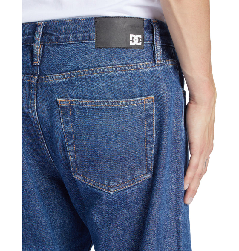 Load image into Gallery viewer, DC Mens&#39; Worker Relaxed Fit Jeans Indigo Dark ADYDP03069-BSNW
