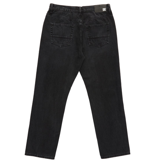 DC Mens' Worker Relaxed Fit Jeans Black ADYDP03070-KVAW