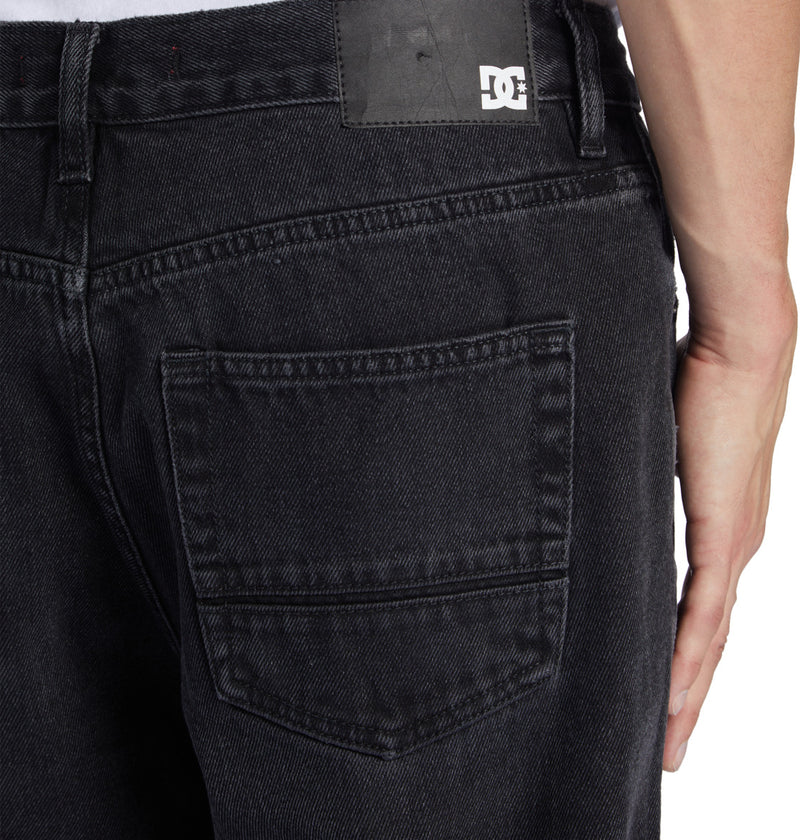 Load image into Gallery viewer, DC Mens&#39; Worker Relaxed Fit Jeans Black ADYDP03070-KVAW
