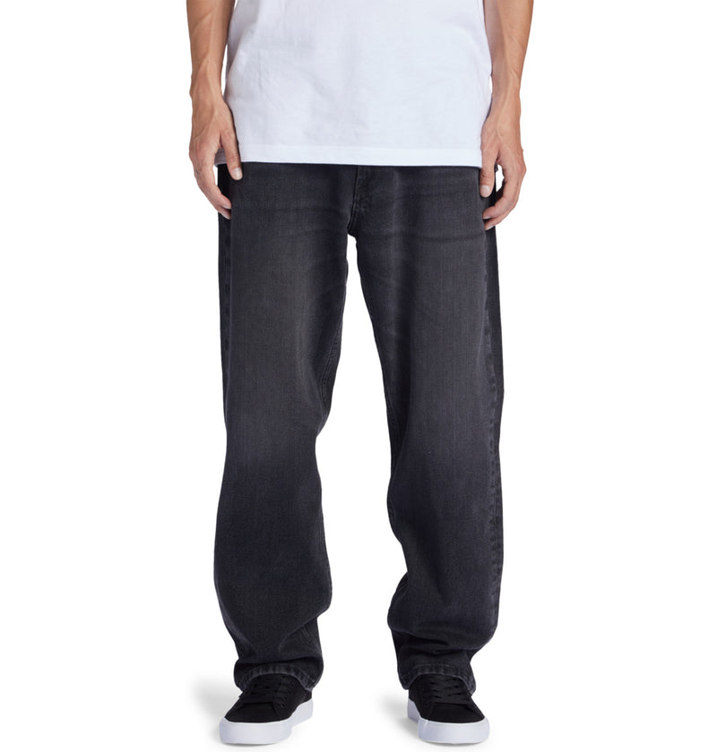 Load image into Gallery viewer, DC Mens&#39; Worker Relaxed Fit Jeans Black ADYDP03070-KVAW
