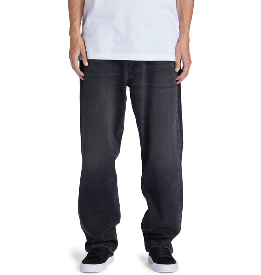 DC Mens' Worker Relaxed Fit Jeans Black ADYDP03070-KVAW