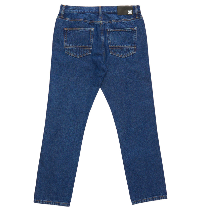 Load image into Gallery viewer, DC Men&#39;s Worker Straight Fit Jeans Indigo Dark ADYDP03072_BSNW
