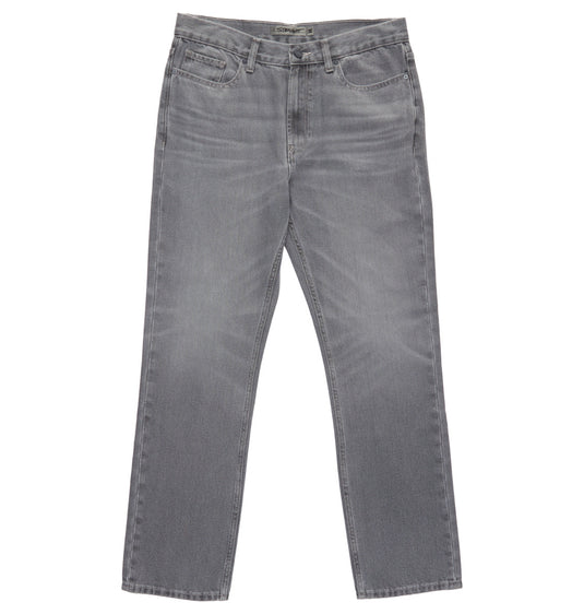 DC Mens' Worker Straight Fit Jeans Grey Wash ADYDP03074-KZMW