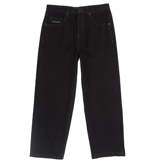DC Men's Worker Baggy Denim Pants Black Tint ADYDP03079-KVJW