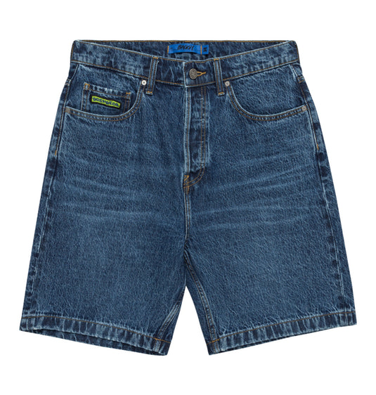 DC Men's Worker Baggy 19.5" Denim Shorts Stone Indigo ADYDS03020_BLCW