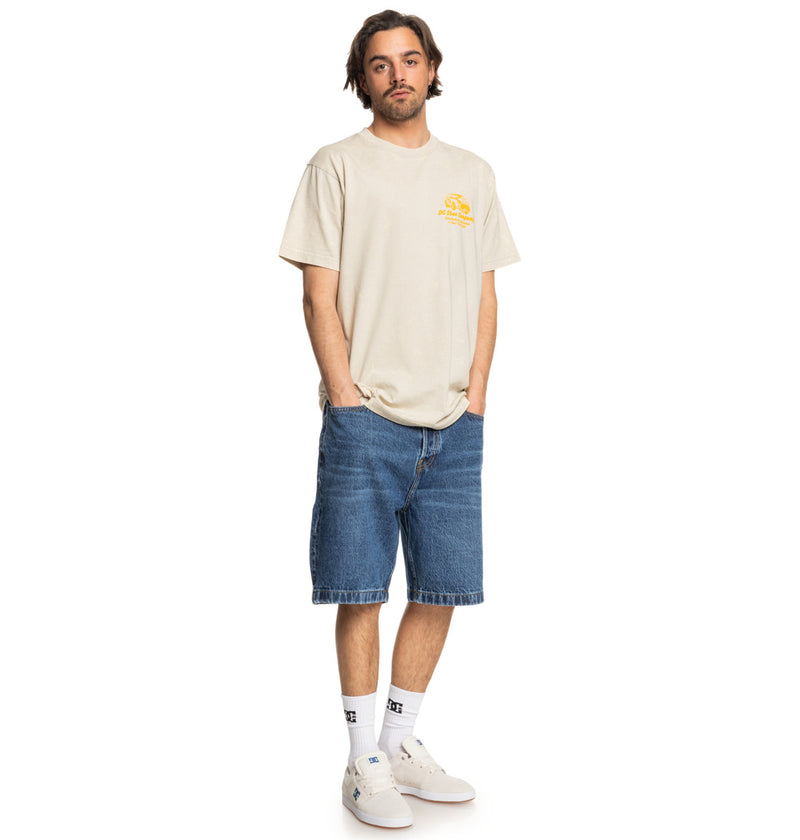 Load image into Gallery viewer, DC Men&#39;s Worker Baggy 19.5&quot; Denim Shorts Stone Indigo ADYDS03020_BLCW
