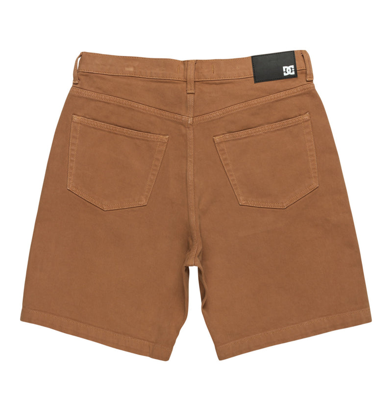 Load image into Gallery viewer, DC Men&#39;s Worker Baggy 19.5&quot; Denim Shorts Chipmunk Overdye ADYDS03021-CMWY
