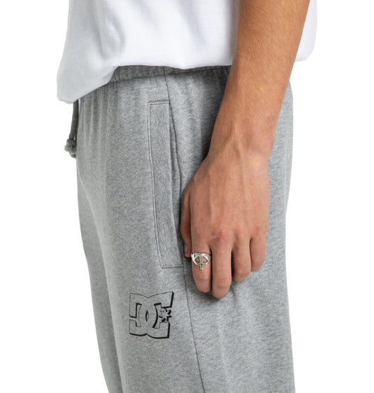 DC Men's Hampden Sweatpants Light Heather Grey ADYFB03072-SFRH