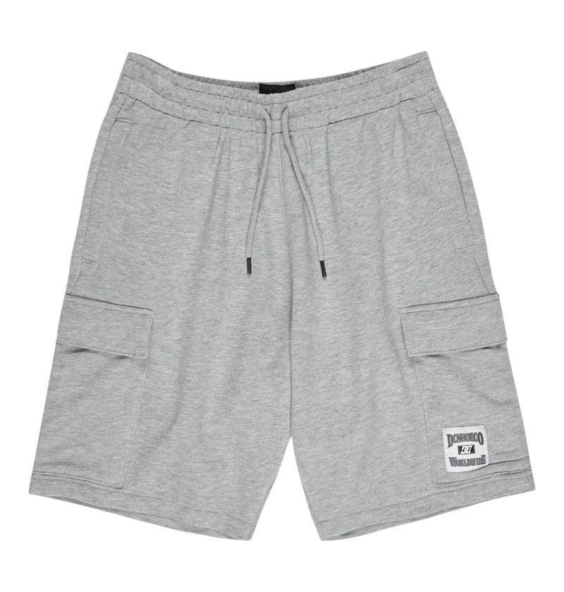 Load image into Gallery viewer, DC Men&#39;s Millenia Elastic Waist Cargo Shorts Heather Grey ADYFB03075-KNFH
