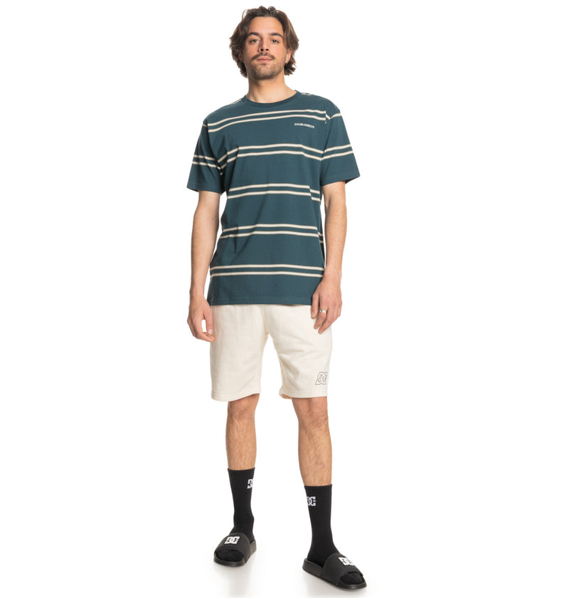 Load image into Gallery viewer, DC Men&#39;s Pallet Elastic Waist Shorts Snow Heather ADYFB03076_SCVW
