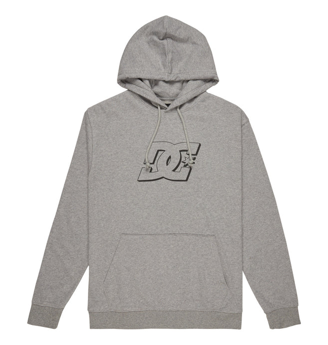 DC Men's Hampden Hoodies Light Heather Grey ADYFT03416-SFRH