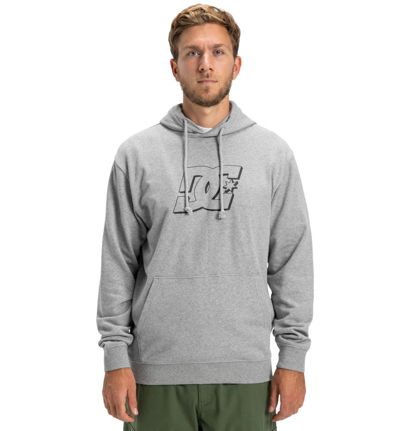 Load image into Gallery viewer, DC Men&#39;s Hampden Hoodies Light Heather Grey ADYFT03416-SFRH

