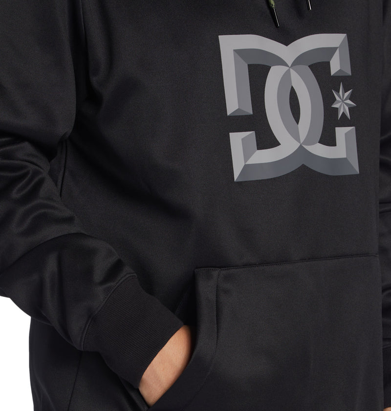 Load image into Gallery viewer, DC Men&#39;s Snowstar Fleece Top Black ADYFT03417-KVJ0
