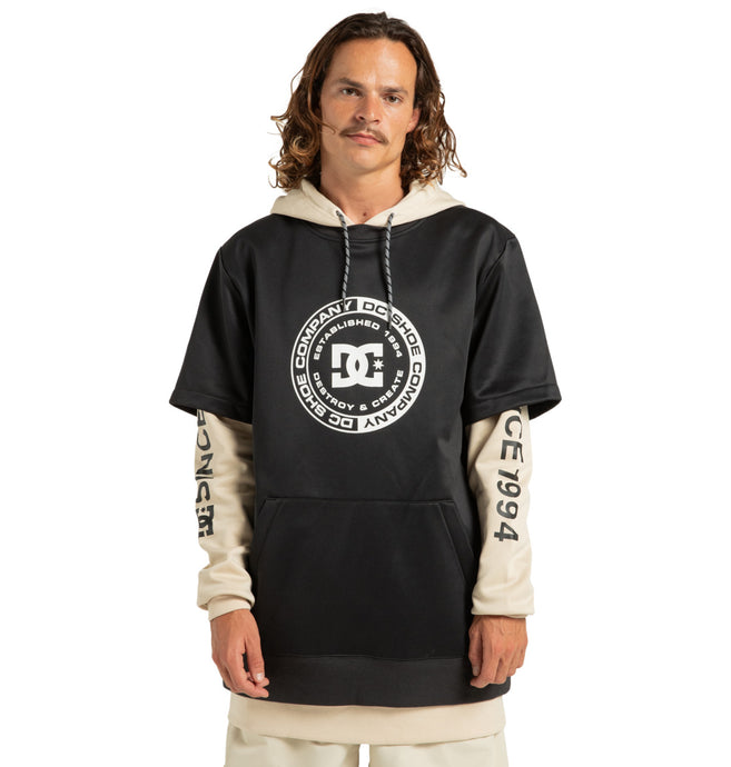 DC Men's Dryden Fleece Top Black ADYFT03440-KVJ0