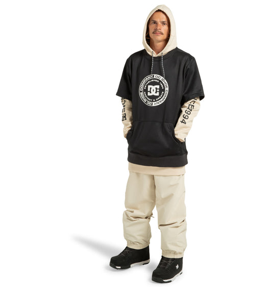 DC Men's Dryden Fleece Top Black ADYFT03440-KVJ0