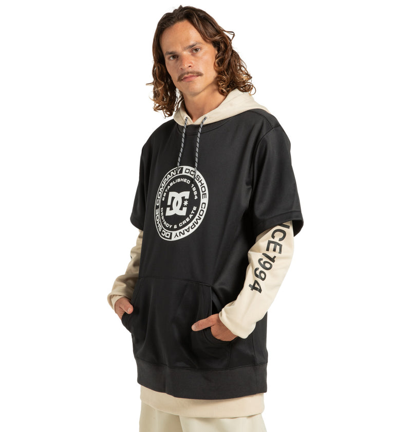 Load image into Gallery viewer, DC Men&#39;s Dryden Fleece Top Black ADYFT03440-KVJ0
