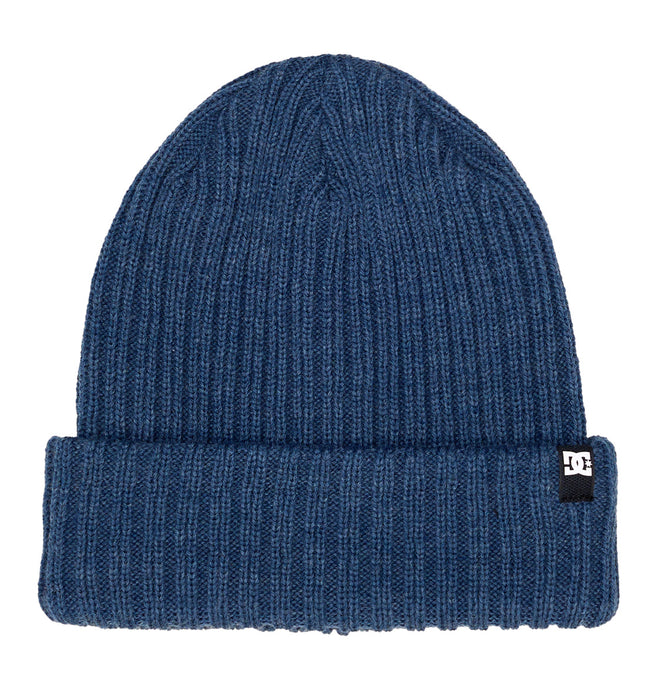 DC Men's Fish N Destroy 2 Beanie Dark Denim ADYHA04076_BRQ0