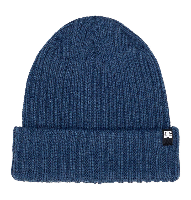 Load image into Gallery viewer, DC Men&#39;s Fish N Destroy 2 Beanie Dark Denim ADYHA04076_BRQ0
