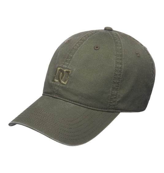 DC Men's Star Vintage Strapback Cap Bronze Green ADYHA04233-GQQ0